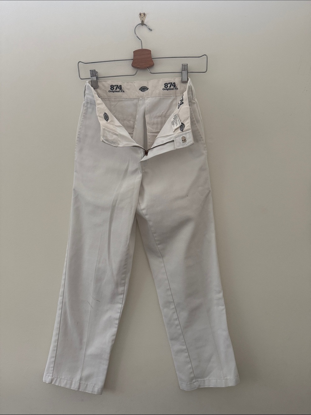 Dickies 874 Women's Straight-Leg Work Pants in White